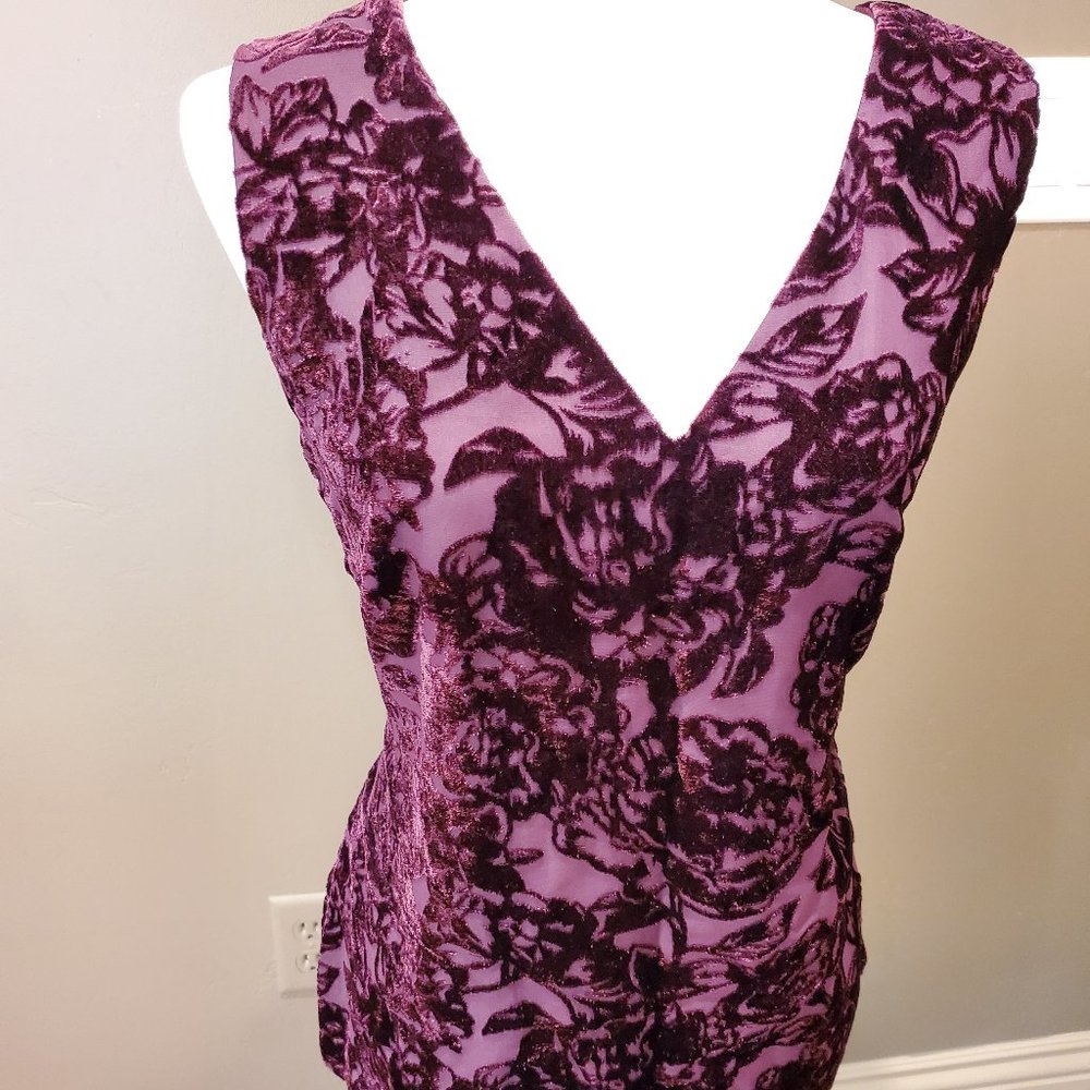 White House Black Market Maroon Burn Out Top 12